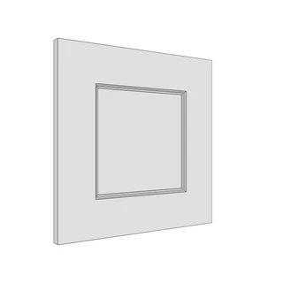 397 × 397mm ovolo door
