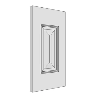 197 × 397mm raised & field door