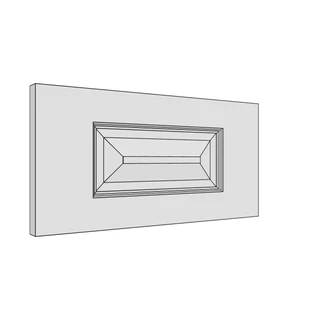 397 × 197mm raised & field door