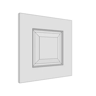 397 × 397mm raised & field door
