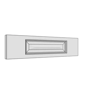 397 × 97mm raised & field door