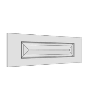 597 × 197mm raised & field door