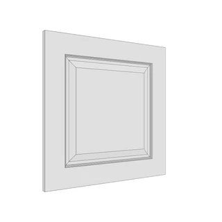 597 × 597mm raised & field door