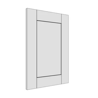 397 × 597mm shaker v-groove door