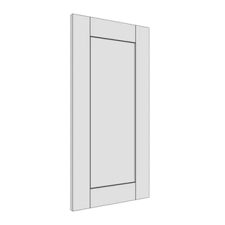 397 × 797mm shaker v-groove door
