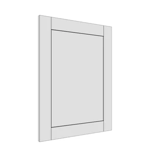 597 × 797mm shaker v-groove door