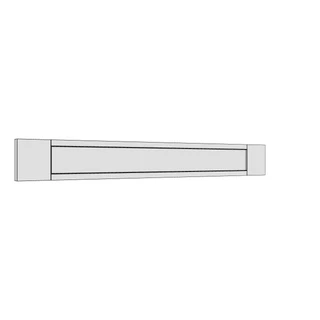 797 × 97mm shaker v-groove door