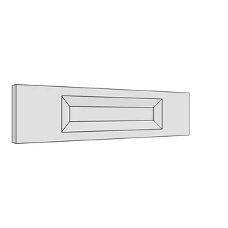 397 × 97mm v shaker door
