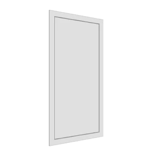 1019 × 2010mm ovolo door