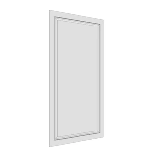1019 × 2010mm raised & field door