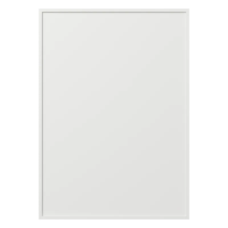 Micro shaker door, front elevation